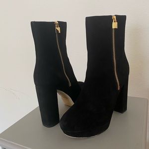Michael Kors Frenchie Suede Platform Boot